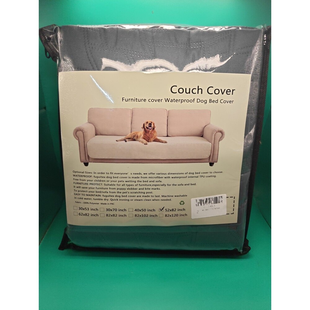 100% Waterproof Couch Cover for Pets, Sofa Covers for 3 Cushion Couch Washable,
